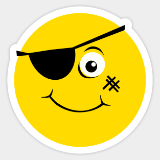 Emoji - pirate face Sticker